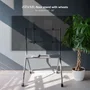Tooq iSTAND Soporte de Suelo con Ruedas para Pantallas 50-86 pulgadas Gris